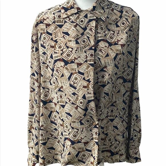 Pendleton Women’s Button Front Blouse Size 12 - Picture 7 of 7